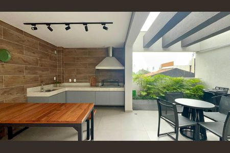 Studio para alugar com 29m², 1 quarto e sem vagaChurrasqueira