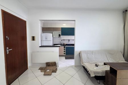 Sala de apartamento para alugar com 1 quarto, 42m² em Vila Assuncao, Praia Grande