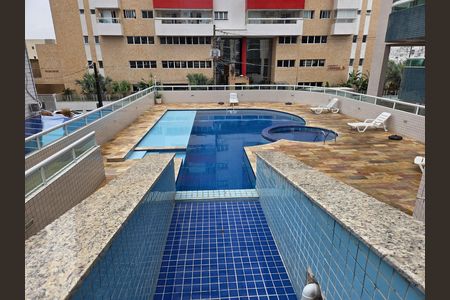 Área comum - Piscina de apartamento para alugar com 1 quarto, 42m² em Vila Assuncao, Praia Grande