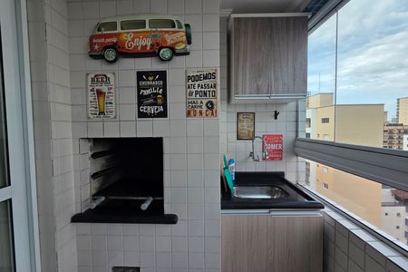 Varanda de apartamento para alugar com 1 quarto, 42m² em Vila Assuncao, Praia Grande