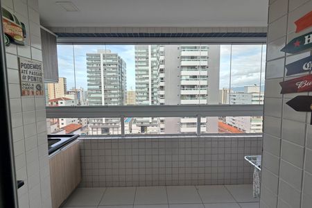 Varanda de apartamento para alugar com 1 quarto, 42m² em Vila Assuncao, Praia Grande