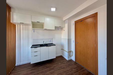 Cozinha  de apartamento para alugar com 1 quarto, 24m² em Vila das Belezas, São Paulo