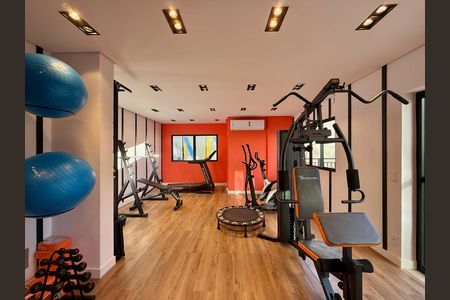 Apartamento para alugar com 24m², 1 quarto e sem vaga Apartamento para alugar com 24m², 1 quarto e sem vagaAcademia