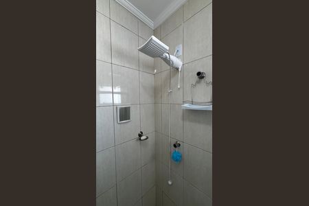 Banheiro da Suíte de casa para alugar com 3 quartos, 120m² em Vila Helena, Santo André