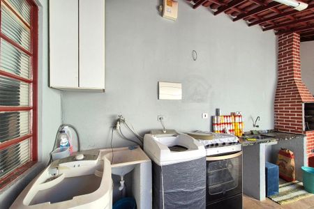 Área comum - Churrasqueira de casa à venda com 2 quartos, 126m² em Conjunto Habitacional Parque da Floresta, Campinas