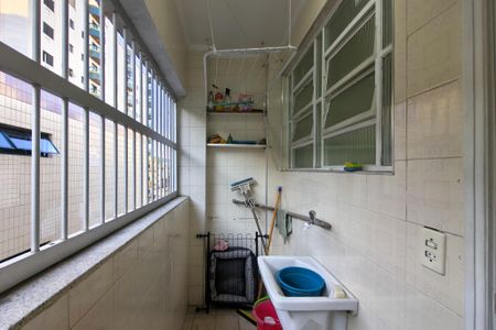 Área de Serviço  de apartamento para alugar com 1 quarto, 40m² em Guilhermina, Praia Grande