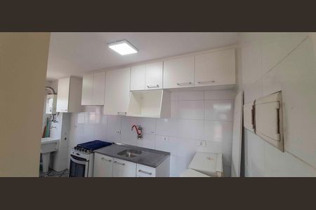 Cozinha de apartamento para alugar com 2 quartos, 48m² em Santa Maria, Osasco