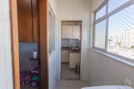 Área de Serviço de apartamento à venda com 3 quartos, 90m² em Santa Efigênia, Belo Horizonte