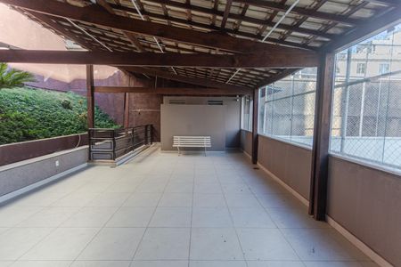 Área comum - Churrasqueira de apartamento à venda com 3 quartos, 90m² em Santa Efigênia, Belo Horizonte