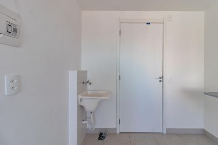 Área de Serviço de apartamento para alugar com 1 quarto, 28m² em Bom Retiro, São Paulo