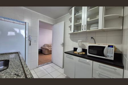 Cozinha de apartamento para alugar com 2 quartos, 52m² em Parque Erasmo Assunção, Santo André