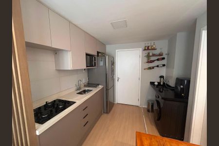 Cozinha de apartamento à venda com 1 quarto, 24m² em Vila Nova das Belezas, São Paulo