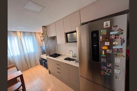 Cozinha de apartamento à venda com 1 quarto, 24m² em Vila Nova das Belezas, São Paulo