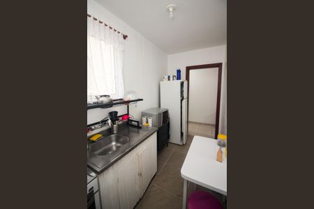 Cozinha e Área de Serviço de apartamento para alugar com 1 quarto, 54m² em Partenon, Porto Alegre