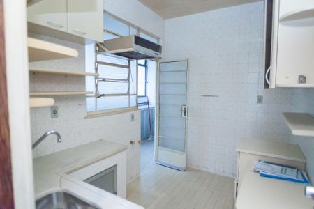 Cozinha de apartamento à venda com 3 quartos, 132m² em Sion, Belo Horizonte