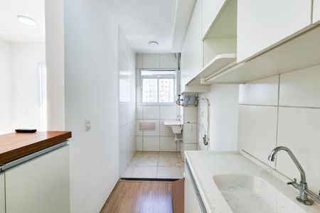 Cozinha de apartamento à venda com 1 quarto, 32m² em Santo Cristo, Rio de Janeiro