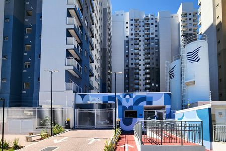 Fachada do Condomínio de apartamento à venda com 1 quarto, 32m² em Santo Cristo, Rio de Janeiro