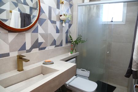 Apartamento à venda com 90m², 3 quartos e 2 vagasBanheiro da Suíte 