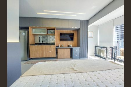 Studio de kitnet/studio para alugar com 1 quarto, 22m² em Jardim das Acacias, São Paulo