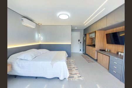 Studio de kitnet/studio para alugar com 1 quarto, 22m² em Jardim das Acacias, São Paulo