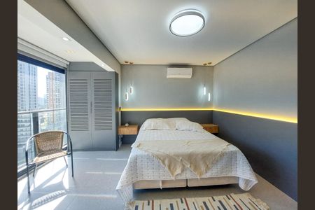 Studio de kitnet/studio para alugar com 1 quarto, 22m² em Jardim das Acacias, São Paulo
