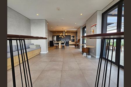 Área comum de kitnet/studio para alugar com 1 quarto, 22m² em Jardim das Acacias, São Paulo