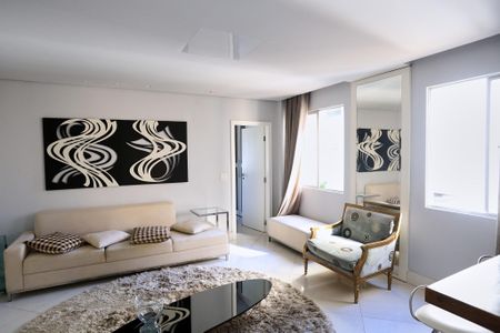 Sala de apartamento para alugar com 1 quarto, 55m² em Cruzeiro, Belo Horizonte