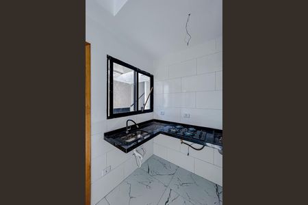 Cozinha e Área de Serviço de apartamento para alugar com 2 quartos, 40m² em Chácara Santo Antônio (zona Leste), São Paulo