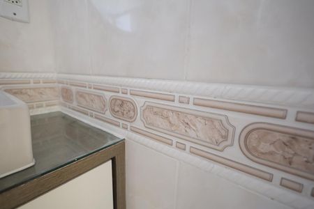 Banheiro de apartamento para alugar com 2 quartos, 59m² em Parque Sao Vicente, Santo André