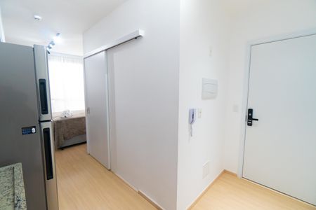 Cozinha de kitnet/studio à venda com 1 quarto, 24m² em Vila Guarani (zona Sul), São Paulo