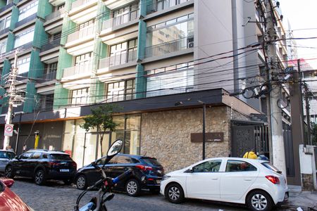 Studio para alugar com 22m², 1 quarto e sem vaga Studio para alugar com 22m², 1 quarto e sem vagaFachada