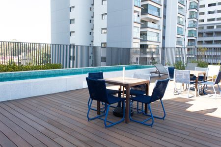 Studio para alugar com 22m², 1 quarto e sem vaga Studio para alugar com 22m², 1 quarto e sem vagaÁrea Comum - Piscina