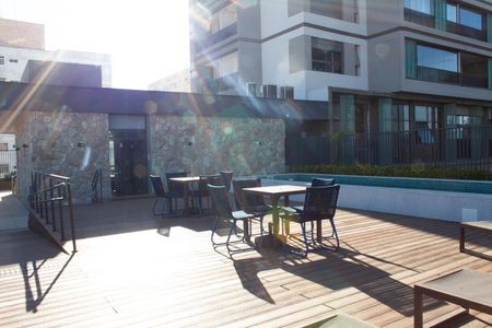 Studio para alugar com 22m², 1 quarto e sem vaga Studio para alugar com 22m², 1 quarto e sem vagaÁrea Comum - Piscina