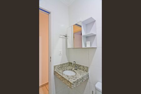 Banheiro de apartamento para alugar com 1 quarto, 32m² em Vila Dom Pedro II, São Paulo