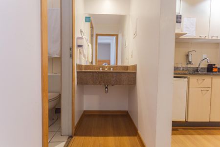Studio à venda com 38m², 1 quarto e 1 vagaBanheiro Social