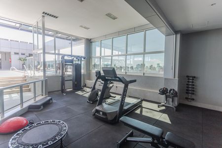 Área comum - Academia de kitnet/studio à venda com 1 quarto, 38m² em Lourdes, Belo Horizonte