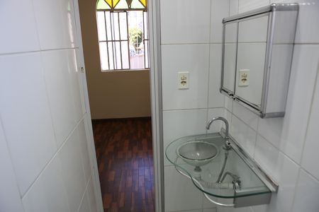 Suite Quarto 1 de apartamento para alugar com 3 quartos, 76m² em Sta Cruz Ind, Contagem