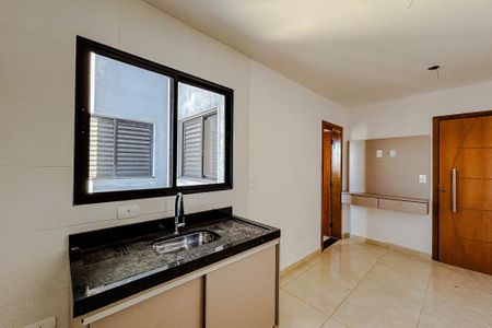 Cozinha e Área de Serviço de apartamento para alugar com 1 quarto, 30m² em Vila Carrão, São Paulo