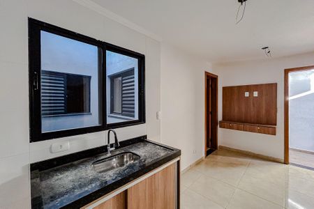 Cozinha e Área de Serviço de apartamento para alugar com 1 quarto, 30m² em Vila Carrão, São Paulo
