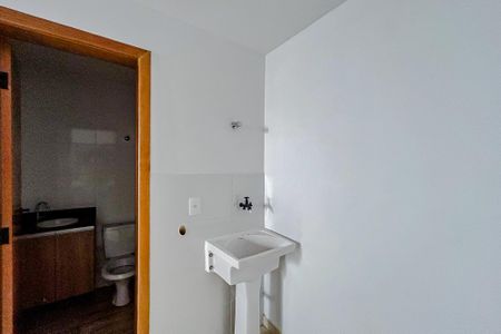 Cozinha e Área de Serviço de apartamento para alugar com 1 quarto, 30m² em Vila Carrão, São Paulo