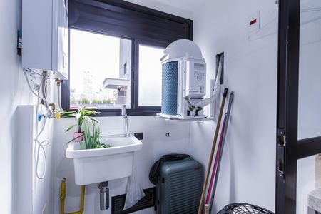 Área de Serviço de apartamento para alugar com 2 quartos, 56m² em Indianópolis, São Paulo