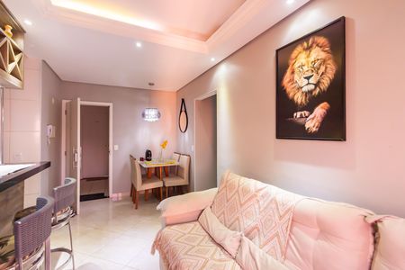 Sala de apartamento para alugar com 2 quartos, 52m² em Bussocaba, Osasco