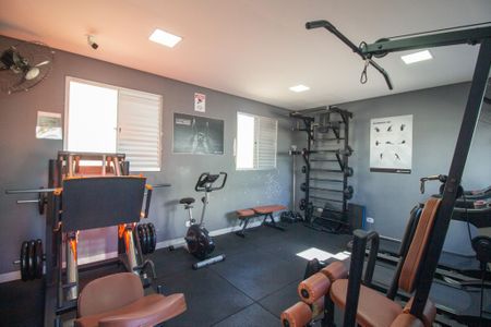 Área comum de apartamento para alugar com 2 quartos, 49m² em Caguaçu, Sorocaba
