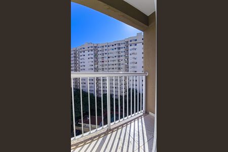 Varanda da Sala de apartamento para alugar com 2 quartos, 52m² em Del Castilho, Rio de Janeiro
