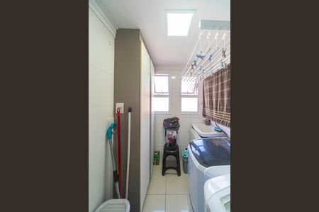 Área de Serviço de apartamento à venda com 3 quartos, 96m² em Parque Sao Vicente, Santo André