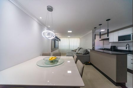 Sala de apartamento à venda com 3 quartos, 96m² em Parque Sao Vicente, Santo André