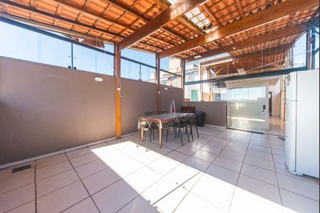 Área Gourmet Cobertura de apartamento à venda com 3 quartos, 96m² em Parque Sao Vicente, Santo André