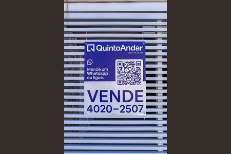 Placa Instalada na Fachada de apartamento à venda com 3 quartos, 96m² em Parque Sao Vicente, Santo André