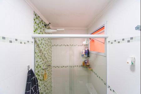 Banheiro  de apartamento à venda com 3 quartos, 96m² em Parque Sao Vicente, Santo André