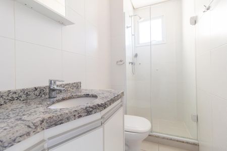 Banheiro de apartamento para alugar com 2 quartos, 54m² em Pousada dos Bandeirantes, Carapicuíba